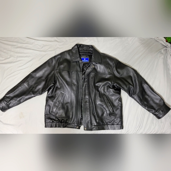 Burry Lane Leather Jacket - Picture 1 of 4